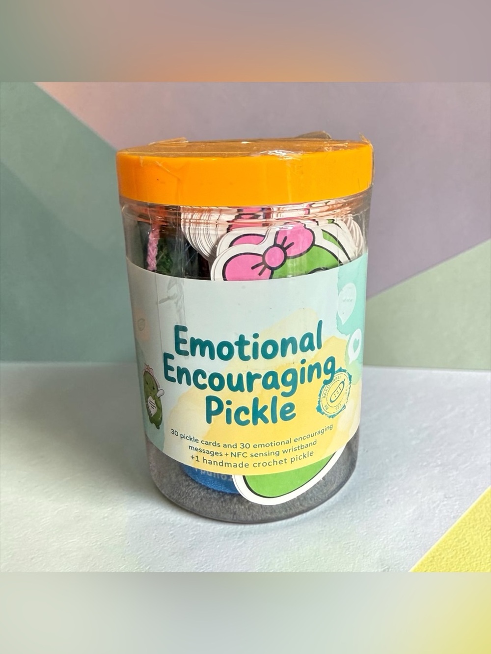 💚Emotional Encouraging Pickle Card Set/NIP💚